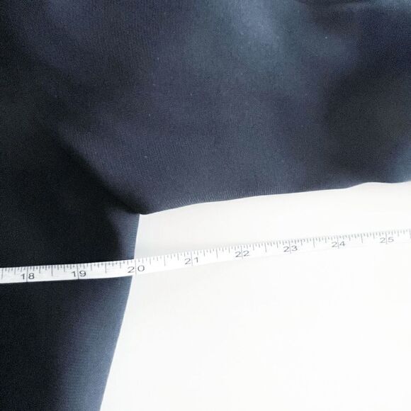 Albert Nipon Evening Navy Jacket Blazer Sequin & Beading On Lapels Cuffs Sz 14 - Picture 7 of 8